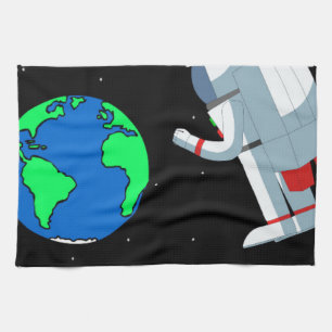 Paño De Cocina Hombre del espacio