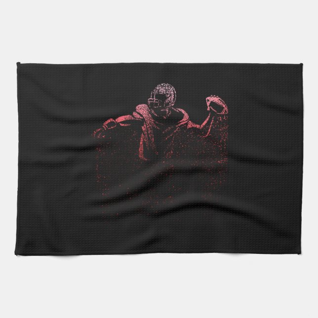 Paño De Cocina Hombres de Fútbol Niños Estadounidenses (Horizontal)