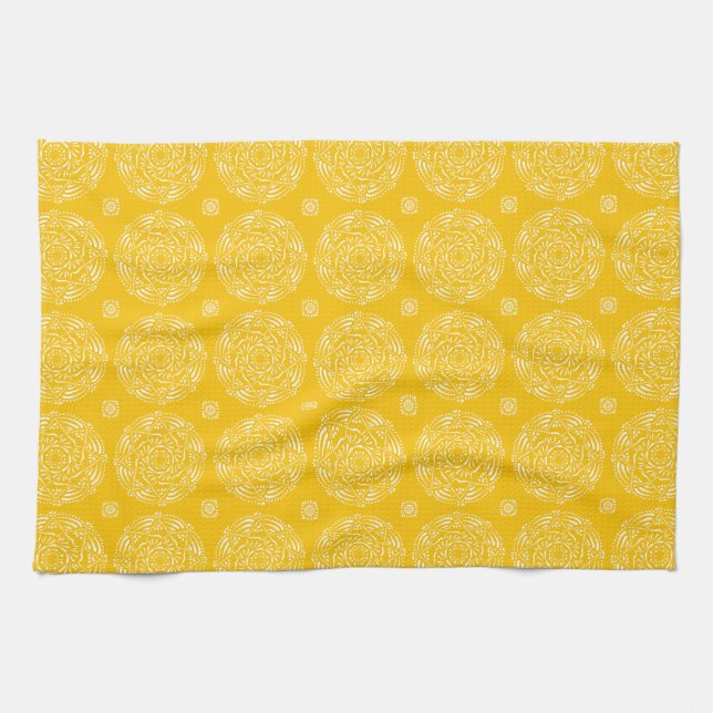 Paño De Cocina Honey Mandala (Horizontal)
