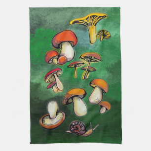 Paño De Cocina Hongos