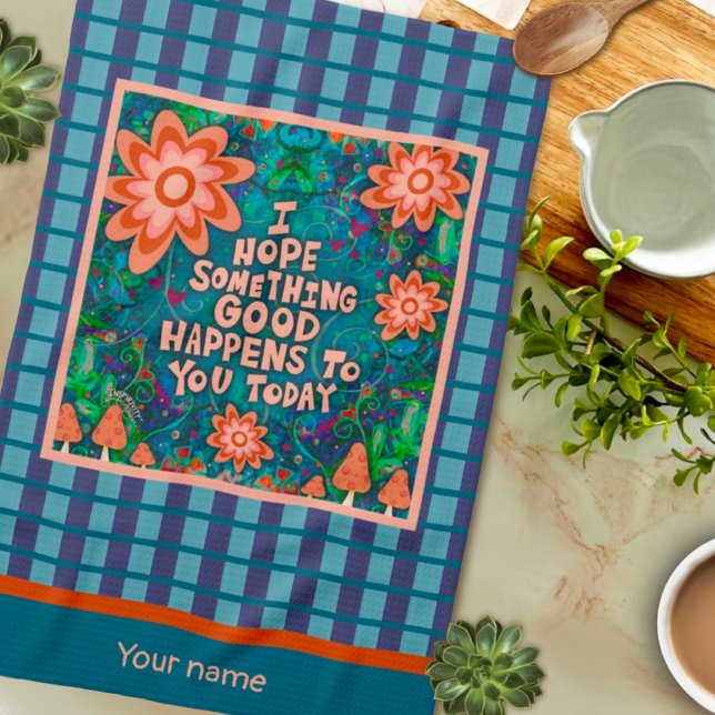 Paño De Cocina Hongos Algo Buen Nombre De Cita Elegante (Subido por el creador)