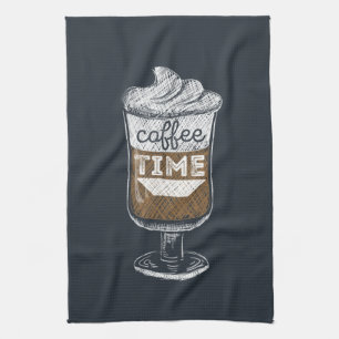 Paño De Cocina Hora del café