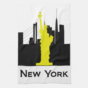 Paño De Cocina Horizonte de New York City