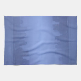 Paño De Cocina Horizonte de niebla azul CricketDiane del