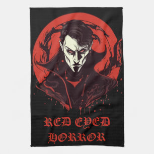 Paño De Cocina Horror de ojos rojos