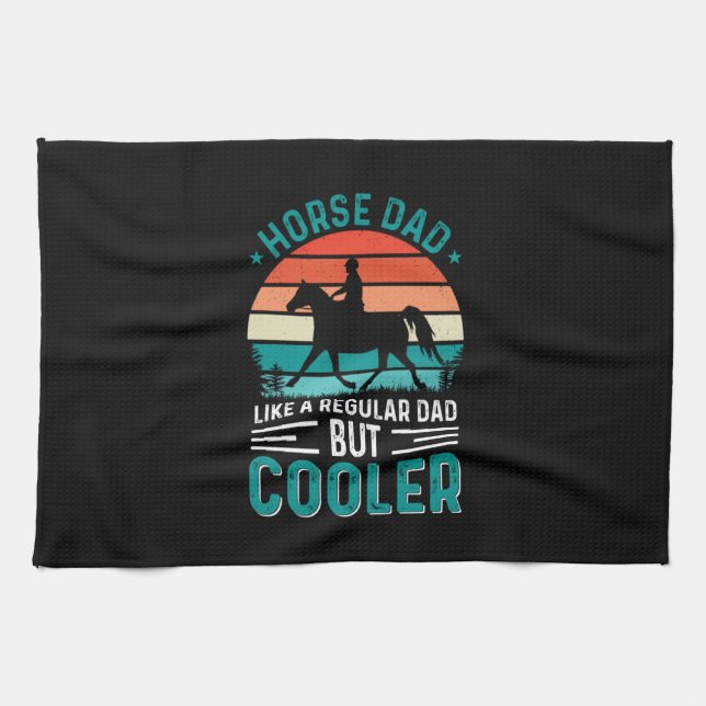 Paño De Cocina Horse Dad (Horizontal)