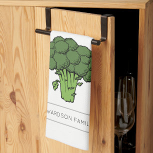 Paño De Cocina Hortalizas de jardín de cocina personal BRÓCOLI