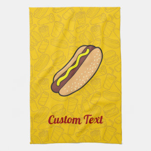 Paño De Cocina Hotdog Kitchen Towel