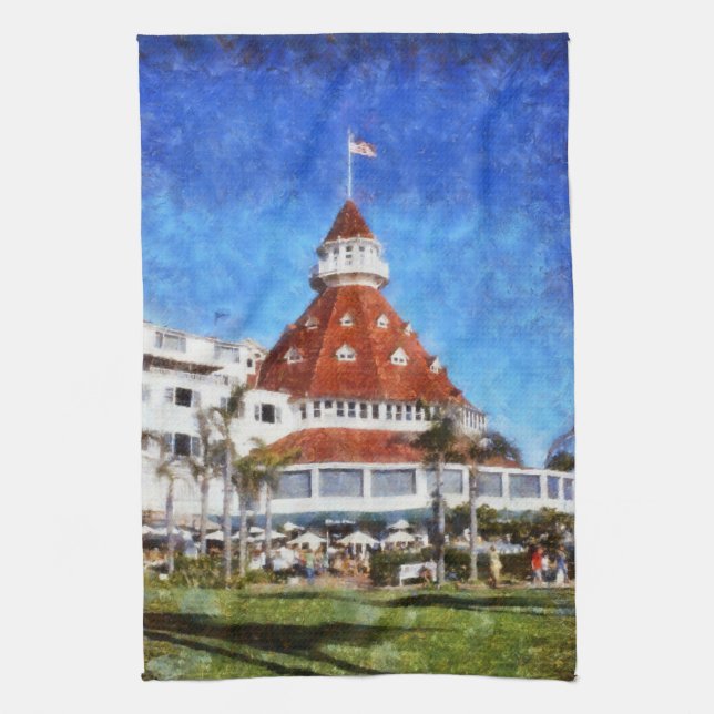 Paño De Cocina Hotel Del Coronado (Vertical)