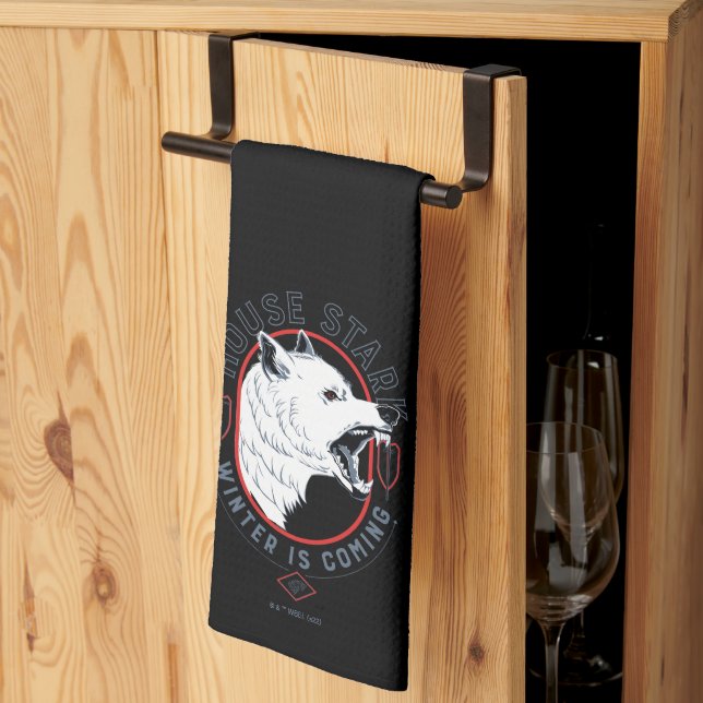 Paño De Cocina House Stark - Winter Is Coming (Pliegue de tercios)