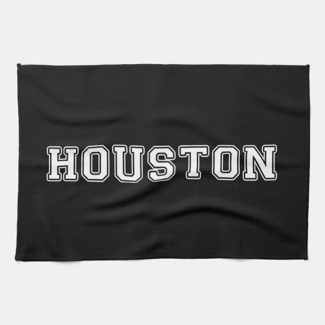 Paño De Cocina Houston Texas (Horizontal)
