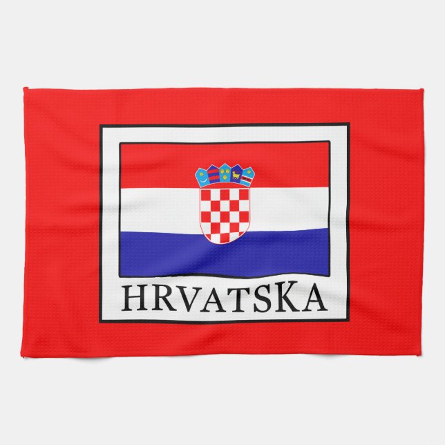 Paño De Cocina Hrvatska (Horizontal)