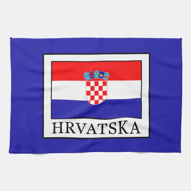 Paño De Cocina Hrvatska (Horizontal)
