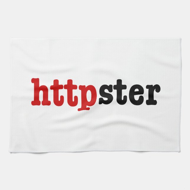 Paño De Cocina httpster (Horizontal)