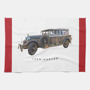 Paño De Cocina Hudson Car 1929