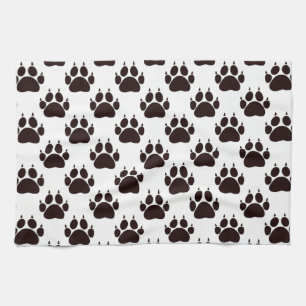 Paño De Cocina Huellas de Garras de Gato
