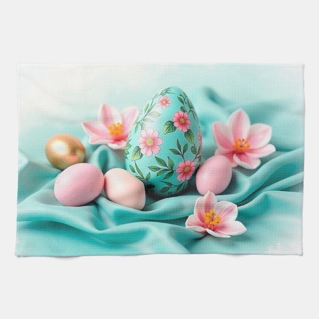 Paño De Cocina Huevo de Pascua (Horizontal)