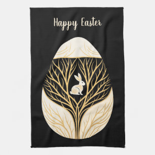 Paño De Cocina huevo de Pascua decorativo