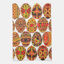 Huevos de Pysanki Pascua