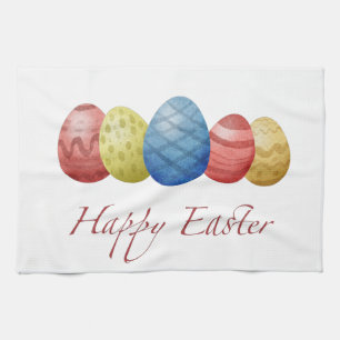 Paño De Cocina Huevos felices de Pascua
