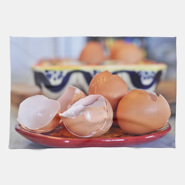 Paño De Cocina Huevos rotos (Horizontal)