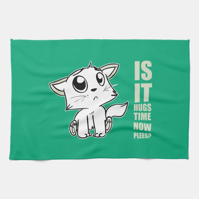 Paño De Cocina Hugs time (Horizontal)