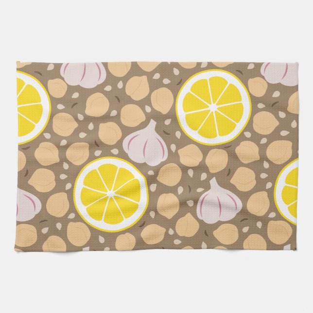 Paño De Cocina Hummus Kitchen Towel (Horizontal)
