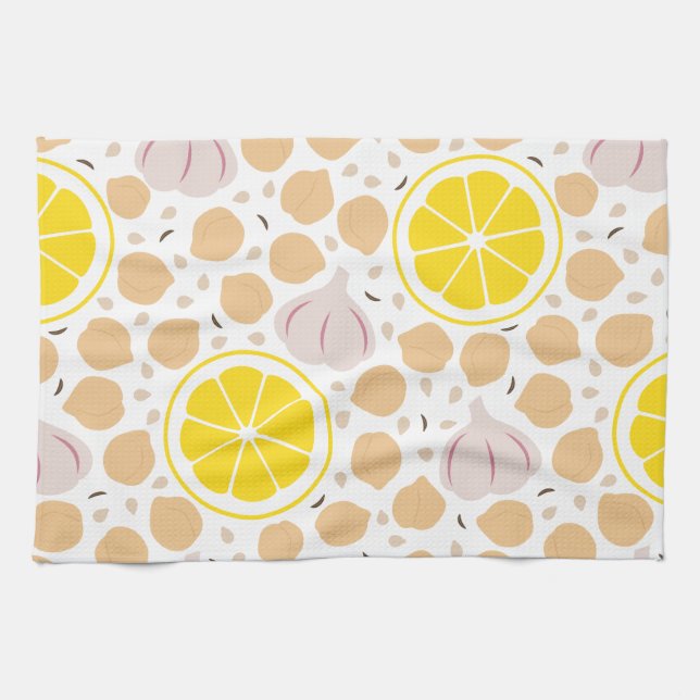 Paño De Cocina Hummus Kitchen Towel (Horizontal)