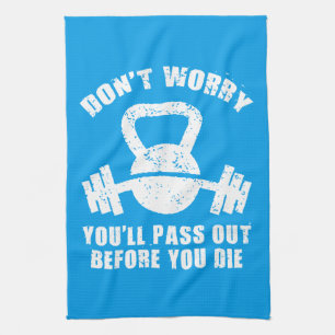 Paño De Cocina Humor WOD - Pase Antes De Morir. Graciosidad