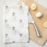 Paño De Cocina Husky<br><div class="desc">Me encanta este dulce patrón de un ilustracion acuarela de perro husky porque es lo suficientemente clásico como para servir como neutral, ¡pero aparece como una pieza independiente! ¡Es la adición perfecta a cualquier habitación familiar, guardería, oficina o incluso a la cueva masculina! Para los regalos más dulces, agregue más...</div>