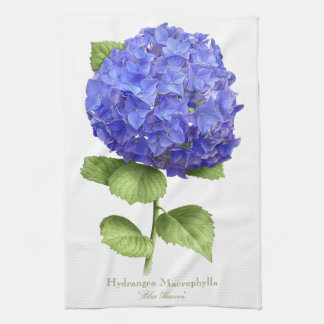 Paño De Cocina Hydrangea azul