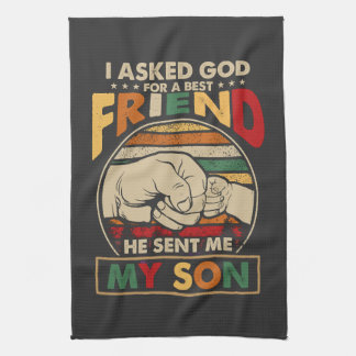 Paño De Cocina I Asked God For A Best Friend