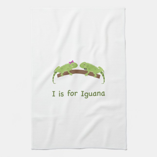 Paño De Cocina I es para iguana (Vertical)