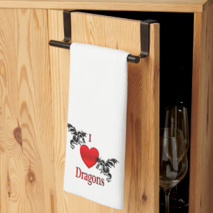 Paño De Cocina I Heart Dragons