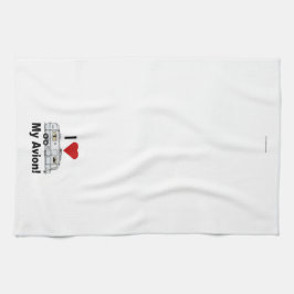 Paño De Cocina I LOVE Avion Kitchen Towel