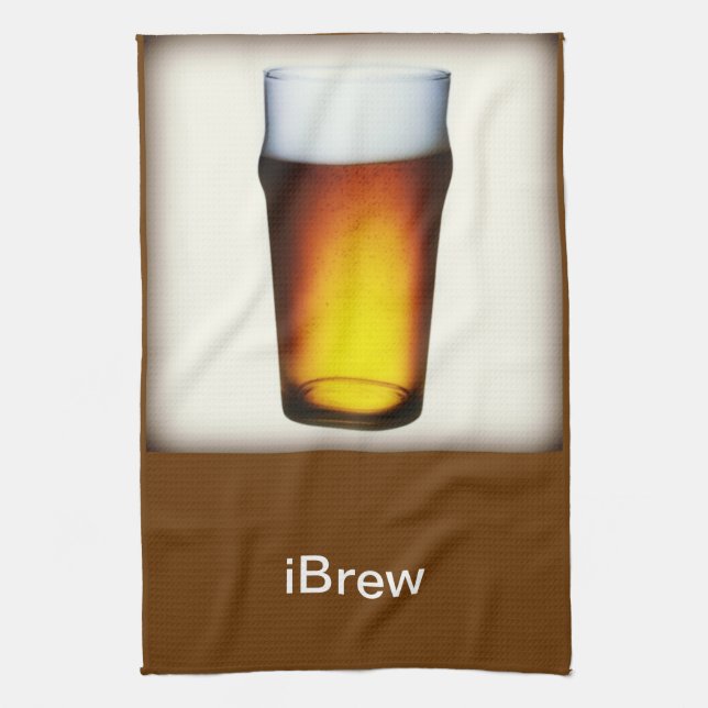 Paño De Cocina iBrew Ale Glass (Vertical)
