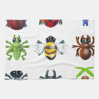 Paño De Cocina Iconos del insecto del insecto
