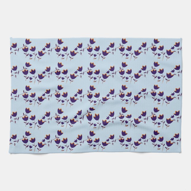 Paño De Cocina Ideas florales / Temática floral (Horizontal)