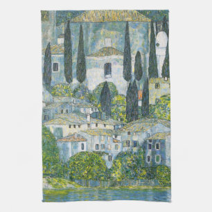 Paño De Cocina Iglesia (Kirche) en Cassone de Gustav Klimt