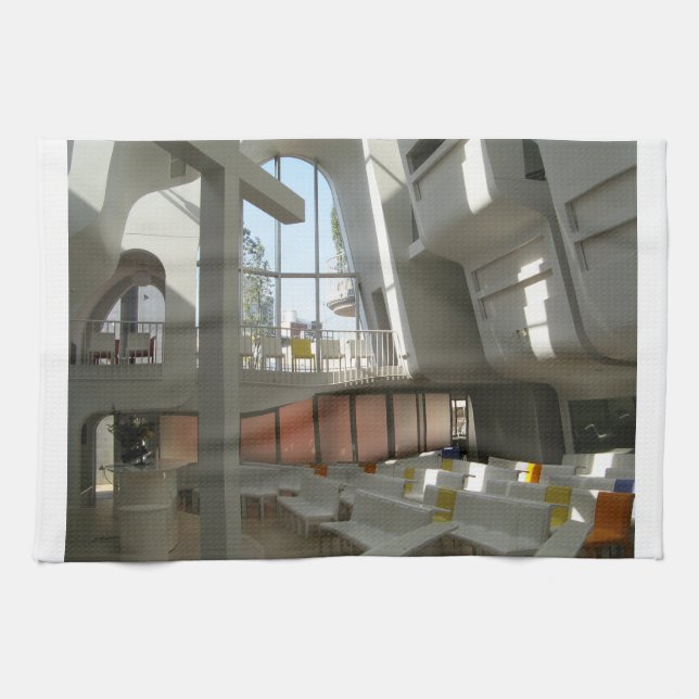 Paño De Cocina Iglesia protestante de Harajuku, Tokio, Japón (Horizontal)