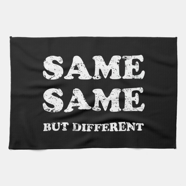 PAÑO DE COCINA IGUAL PERO DIFERENTE (Horizontal)