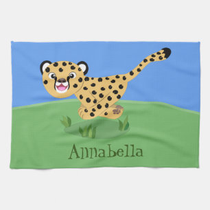 Paño De Cocina Ilustracion de personalizado con queso lindo