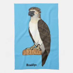 Paño De Cocina Ilustracion de personalizado de aves águilas de Fi