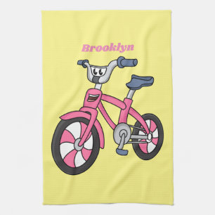 Paño De Cocina Ilustracion de personalizado de bicicleta de niños