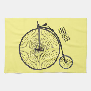 Paño De Cocina Ilustracion de personalizado de bicicletas de alta