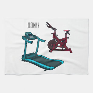 Paño De Cocina Ilustracion de personalizado de bicicletas de hila