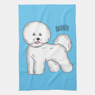 Paño De Cocina Ilustracion de personalizado de perro frito de Bic