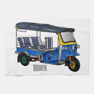 Paño De Cocina Ilustracion de personalizado tuk tuk