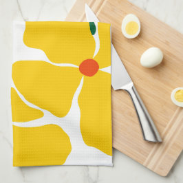 Paño De Cocina Ilustración floral