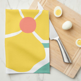 Paño De Cocina Ilustración floral